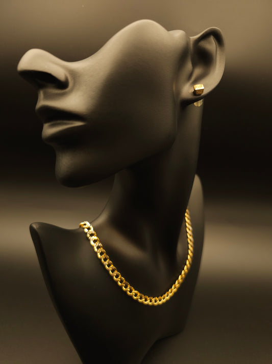 14k Solid Gold Cuban Chain